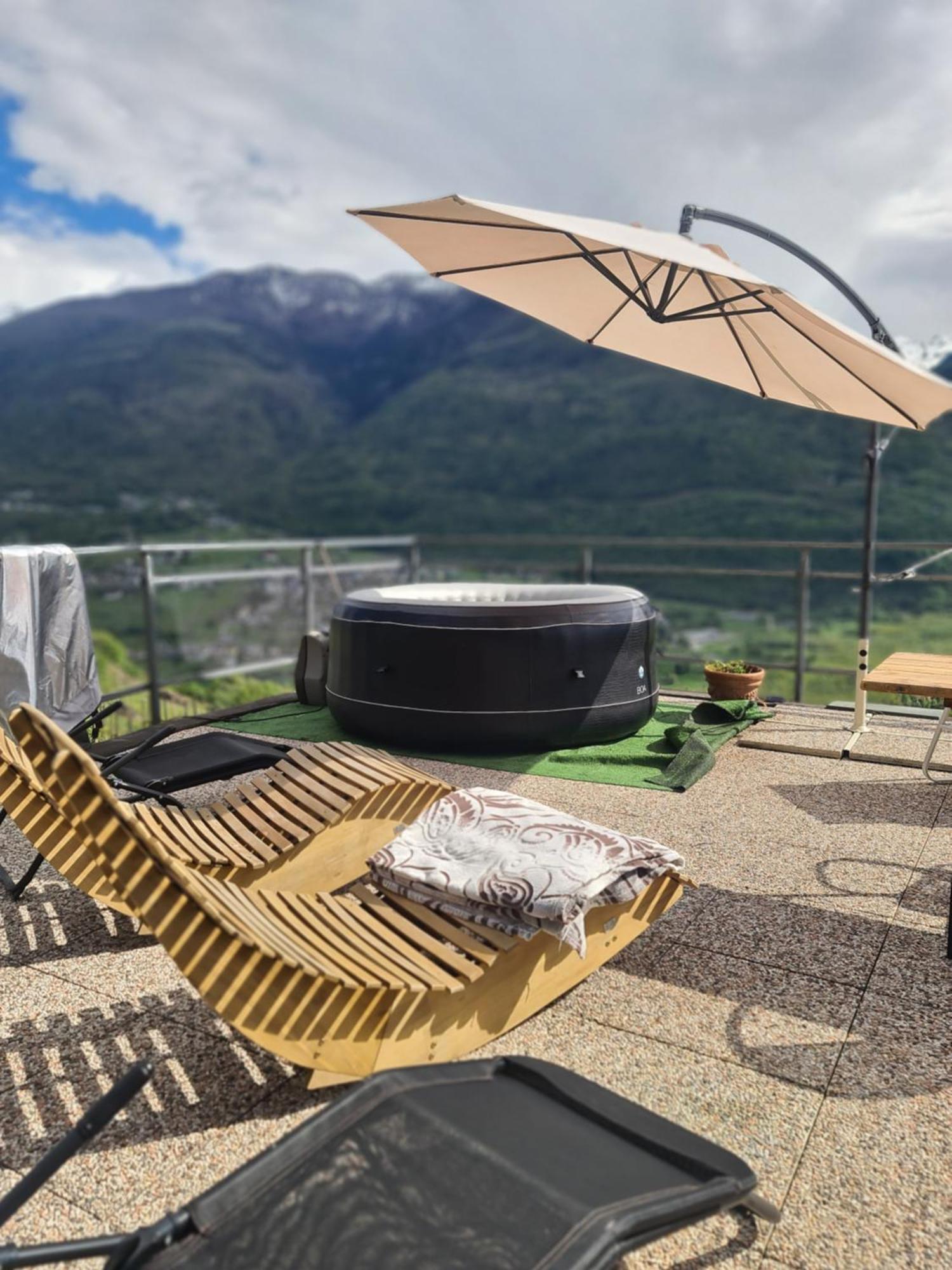 Casa Vacanze La Ca Del Cunfec Сондрио Экстерьер фото